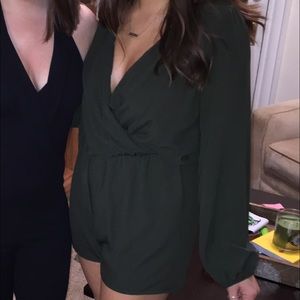 Green romper